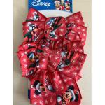 Set 2 Fiocchi Rossi Disney Mickey & Co. Addobbi Natale