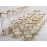 Bicchieri di vetro 18 pezzi da acqua 