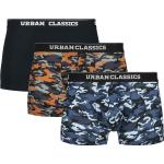 Boxer shorts militari neri XL di cotone mimetici per Uomo Urban Classics 