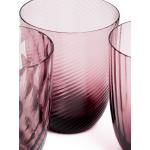 Bicchieri rosa di vetro da acqua Nasonmoretti 