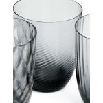 Bicchieri grigi di vetro da acqua Nasonmoretti 
