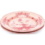 Servizi piatti rosa in ceramica 
