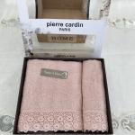 Asciugamani 60x110 di spugna da bagno Pierre Cardin 