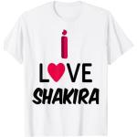 Shakira, i love shakira T-shirt Maglietta