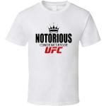 shem Conor McGregor Notorious camicia nera bianca t-shirt uomo bianco M, Nero , S