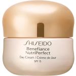 Creme 50 ml naturali anti-età per rughe e linee sottili SPF 15 da giorno per viso per Donna Shiseido Benefiance 