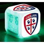 shiyueNB Soccer Kid Lampade da scrivania da Camera Team Cagliari Calcio Touch Lighting Up LED Sveglia despertador Infantil Watch