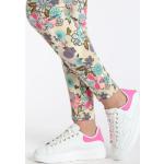 Shop Art Sneakers con decoro fluo Sneakers Basse donna Bianco taglia 40