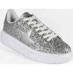 Shop Art Sneakers glitterate argento Sneakers Basse donna Argento taglia 40