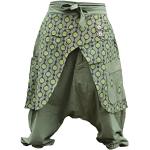 Pantaloni stampati casual verde militare M per Uomo Shopoholic fashion 