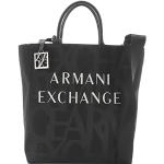Borse a mano nere per Donna Giorgio Armani Exchange 