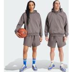 Pantaloncini grigio scuro XL da basket per Donna adidas 