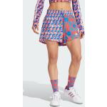 Shorts ciano XS in poliestere all over per Donna adidas X 