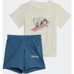 Pantaloni & Pantaloncini scontati bianco sporco di cotone per bambini adidas Disney Disney 
