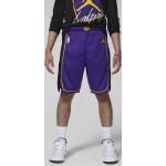 Pantaloncini viola XL in mesh traspiranti da basket jordan Los Angeles Lakers 