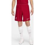Pantaloncini scontati rossi S traspiranti da calcio per Uomo Nike Dri-Fit Liverpool F C 