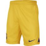 Pantaloncini scontati gialli XS traspiranti da calcio per Donna Nike Dri-Fit Barcelona 