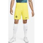Pantaloncini scontati gialli L traspiranti da calcio per Uomo Nike Dri-Fit 