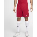 Pantaloncini rossi L traspiranti da calcio per Uomo Nike Dri-Fit 