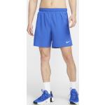 Shorts scontati blu L in mesh traspiranti da running per Uomo Nike Challenger 