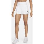 Pantaloncini bianchi XL traspiranti da tennis per Donna Nike Dri-Fit 