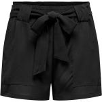 Shorts neri L in viscosa per Donna Only 