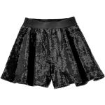 Pantaloni & Pantaloncini neri di cotone con paillettes per bambina Monnalisa di Monnalisa.com 