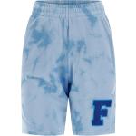 Shorts scontati blu chiaro L di cotone tie-dye per Donna Freddy 