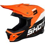 Caschi 61 cm arancioni motocross per Uomo Shot 