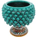 Vasi verdi in ceramica 20 cm 