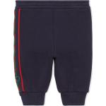 Pantaloni sportivi blu navy 3 XL a righe per Donna Gucci Kids 