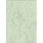 SIGEL DP552 Carta da Lettere / Carta marmorizzata, verde pastello, A4, 200 g, 50 fogli