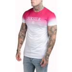 Magliette & T-shirt rosa fluo L di cotone lavabili in lavatrice mezza manica con scollo rotondo per Uomo 