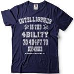 Silk Road Tees Stephen Hawking Inteligence T-Shirt