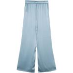 Pantaloni vita 40 blu fiordaliso con elastico Seventy 