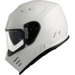 Simpson Venom Solid, casco integrale XXL male Bianco