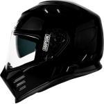 Simpson Venom Solid, casco integrale XXL male Nero