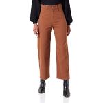 Jeans marroni 7 XL di cotone per Donna Sisley 