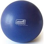 SISSEL 310030, Palla Morbida Pilates Unisex – Adulto, Blu, 22 cm