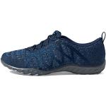 Sneakers larghezza E casual blu navy numero 42 per Donna Skechers Relaxed Fit 