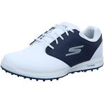 Scarpe larghezza E blu navy numero 41 di pelle impermeabili da golf per Donna Skechers 