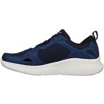 Sneakers stringate larghezza E casual blu navy numero 41 con stringhe per Uomo Skechers 