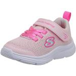 Sneakers slip on larghezza E casual rosa chiaro numero 33,5 con allacciatura elasticizzata per bambini Skechers 