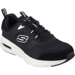 Sneakers larghezza A scontate nere numero 42 in pelle di camoscio con stringhe per Uomo Skechers 