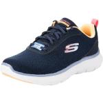 Sneakers larghezza E casual blu navy numero 40 per Donna Skechers Appeal 