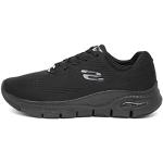 Sneakers larghezza E scontate casual nere numero 39 per Donna Skechers Arch Fit 