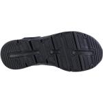Sandali sportivi larghezza E neri numero 40 in tessuto con punta aperta per Donna Skechers Arch Fit 