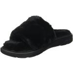 Pantofole casual nere numero 41 di gomma per Donna Skechers Arch Fit 