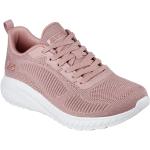 Sneakers stringate larghezza E rosa numero 35 per Donna Skechers Squad 