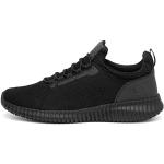 Sneakers slip on larghezza E casual nere numero 45,5 con allacciatura elasticizzata idrorepellenti per Uomo Skechers 